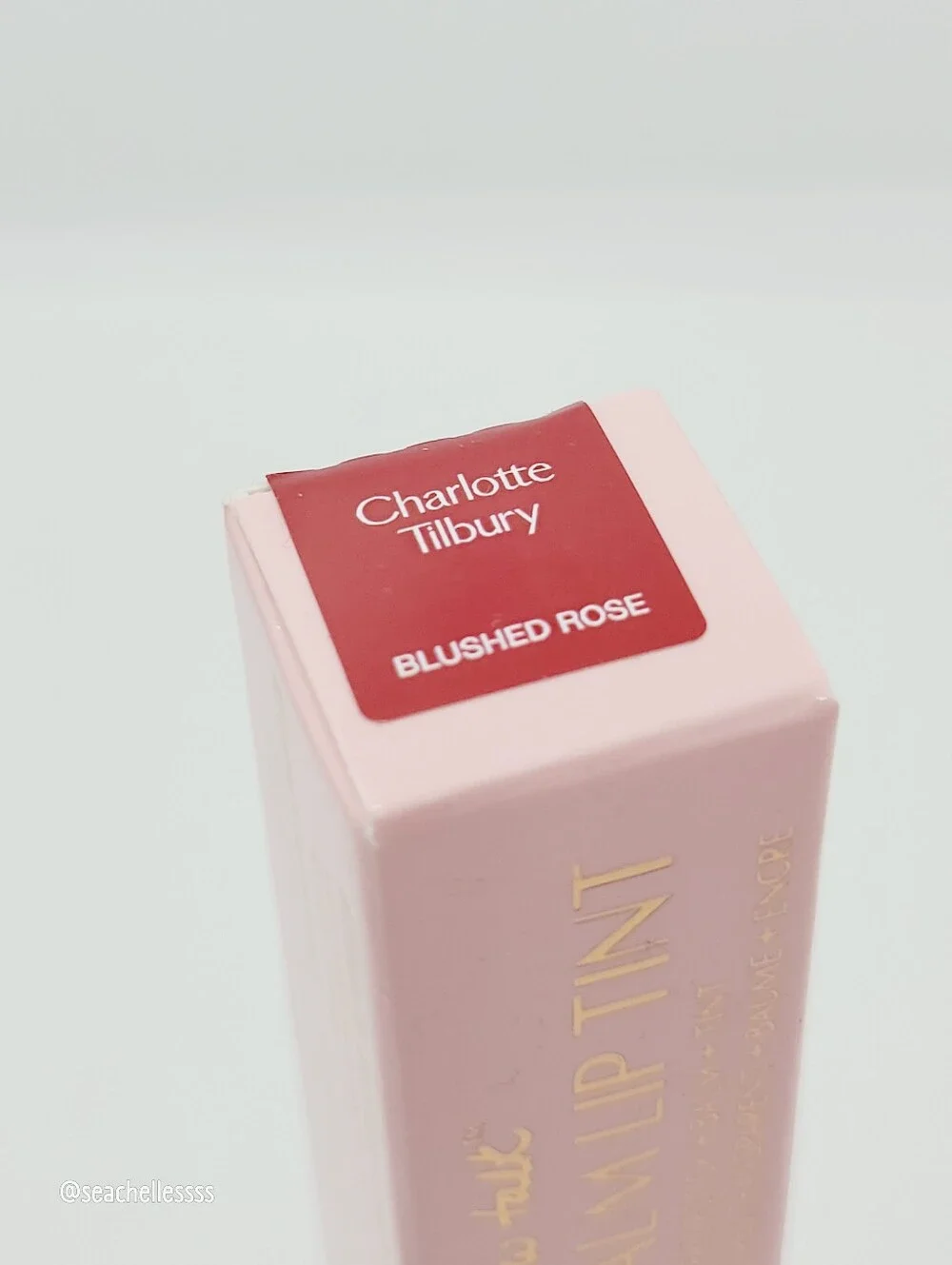 Blushed Rose Charlotte Tilbury Pillow Talk Long Lasting Blush Balm Sheer Tint